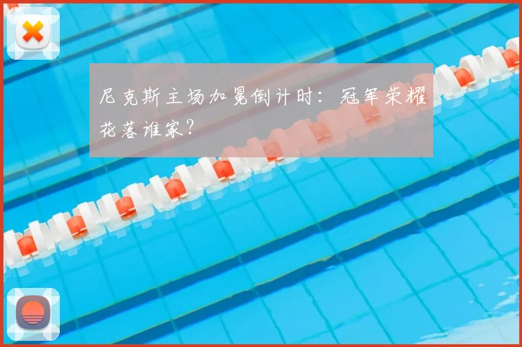 尼克斯主场加冕倒计时：冠军荣耀花落谁家？